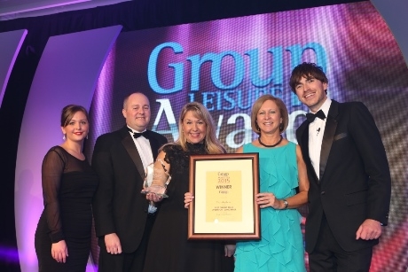 The team from Travelsphere winning Best Group Tour Operator - Long Haul