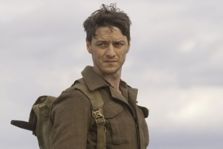 ames McAvoy starring as Robbie Turner in Atonement.